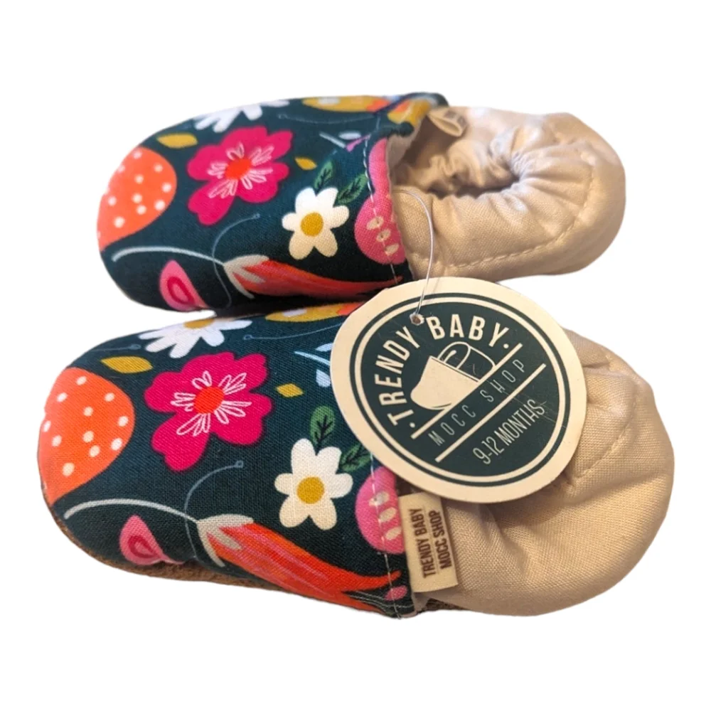 Trendy Baby 9-12m Forest Pattern Moccasin